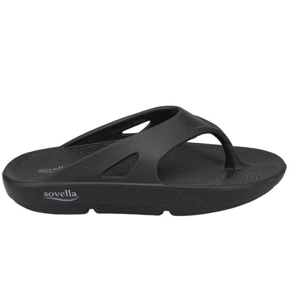 Sovella Active Recovery Sandals Women's PF Thong Black