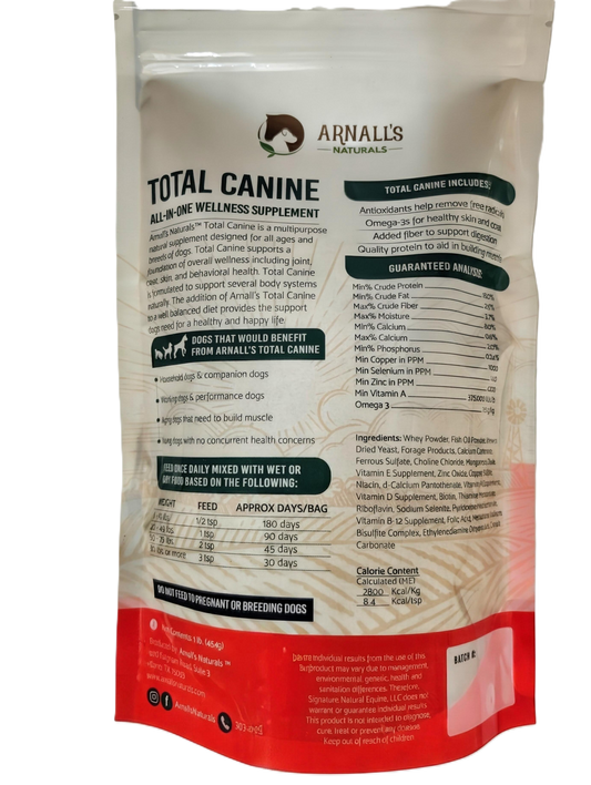Total Canine: Wellness & Maintenance For Dogs